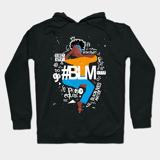 Black Lives Matter Hoodie by Riczdodo